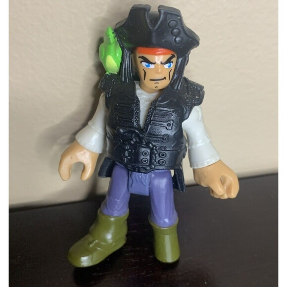 Jack Sparrow Imaginext Marvel DC Super Friends Figure Comic Toy Heroes - Picture 2 of 5